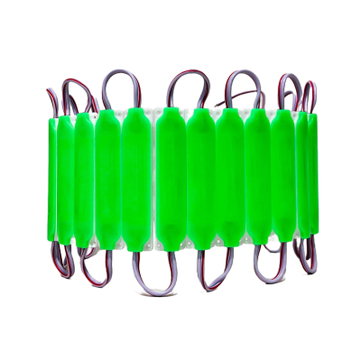 KD1390312VER MODULO LED COB PLACA LED COB FUME AUTOADHESIVO 12V COLOR VERDE 7CM X 1,5CM