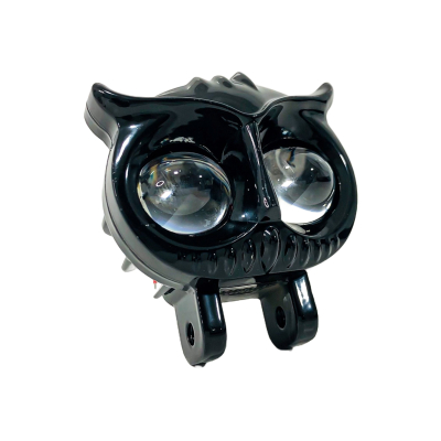 DJ-NEW-MTY20W OFF ROAD FARO DE LED UNIVERSAL LUZ LED BLANCA Y AMBAR CON FUNCIONES ESTABLE Y FLASH INDIVIDUALES Y COMBINADAS 9V-36V 1 LED - 30 WATTS  MEDIDAS 55*