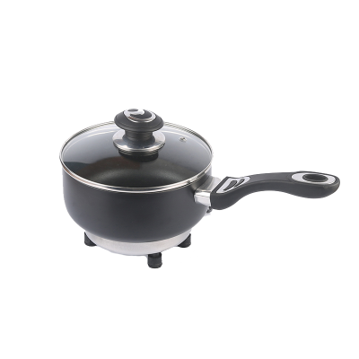 FRY00112V FREIDORA 12V OLLA Y FREIDORA CON CONEXION 12V CON CUERPO DE ALUMINIO Y TEFLON, MANGO DE GOMA Y TAPA DE VIDRIO 10CM DE DIAMTERO X 10 CM DE ALTO