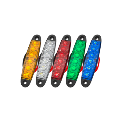 DJ-KD712W-WHITE OFF ROAD FARO DE LED UNIVERSAL SENALIZACION LATERAL 9,5 CM X 2,1 CM COLOR BLANCO 12V FUNCION FIJA WHITE 12V