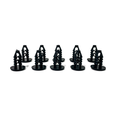 GRAM003 CLIPS PLASTICOS SET DE 10 CLIPS DE GRAMPA DE TECHO / TAPIZADO DE CABINA IVECO