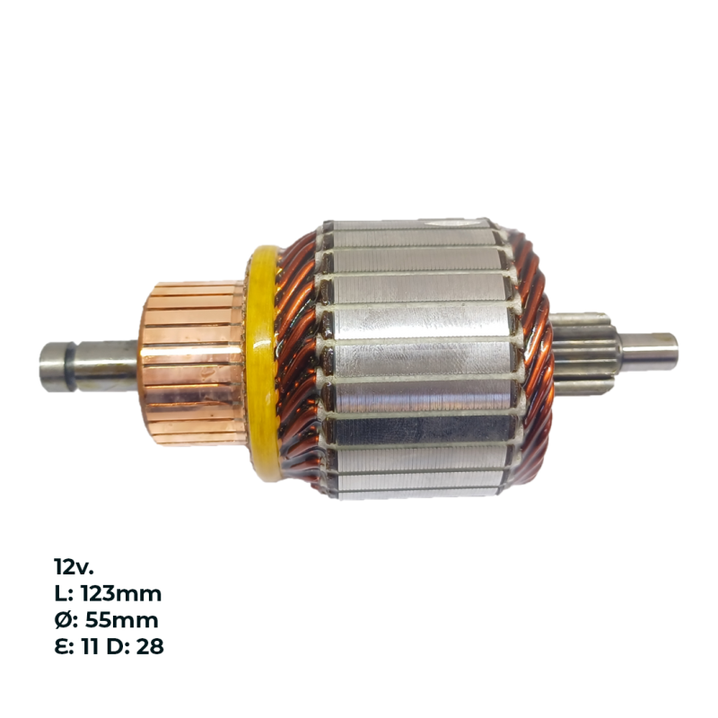 INDU4124 INDUCIDO - BOBINA DE ARRANQUE TIPO BOSCH RENAULT  R19 1.4, CLIO 1.4, MEGANE 2.0 8V MPI FORD ESCORT 1.6 16V, ESCORT 1.8, ESCORT 2.0 16V VOLKSWAGEN POINT