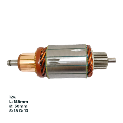 INDUQD055 INDUCIDO - BOBINA DE ARRANQUE TIPO BOSCH FIAT DUCATO 2.5 D, IVECO DAILY 49.10 2.5 TD,  DAILY 35.10 2.5 TD, DAILY 49.10 2.8 TDI, DAILY 35.10 2.8 TDI. B