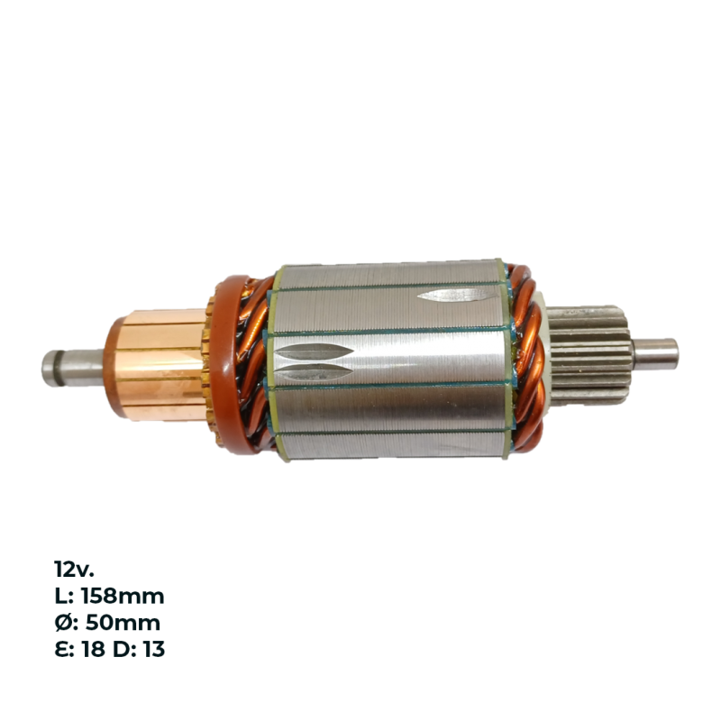 INDUQD055 INDUCIDO - BOBINA DE ARRANQUE TIPO BOSCH FIAT DUCATO 2.5 D, IVECO DAILY 49.10 2.5 TD,  DAILY 35.10 2.5 TD, DAILY 49.10 2.8 TDI, DAILY 35.10 2.8 TDI. B