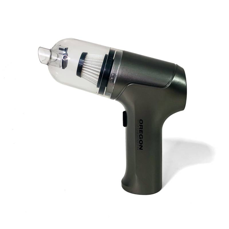 ASP004 MINI ASPIRADORA INALAMBRICA CON CARGADOR USB Y TOMA 12V / 60 WATTS / 4 ADAPTADORES + 2 CEPILLOS