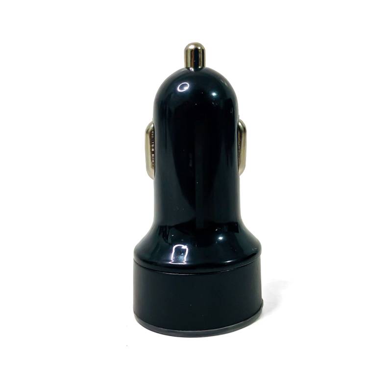 KB-TCVOLTB CARGADOR CON VOLTIMETRO CARGADOR USB + TIPO C 12V / 24V 20 WATTS + VOLTIMETRO COLOR NEGRO CON ARO NEGRO.