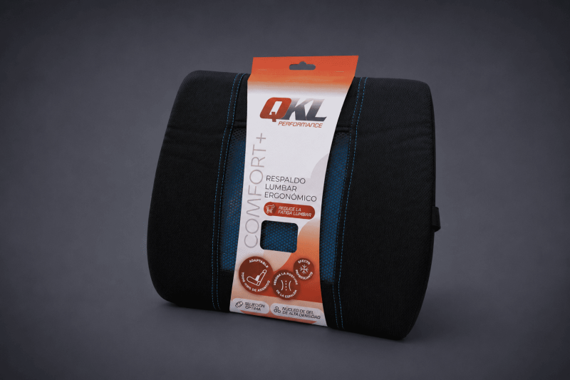 AA01 ALMOHADÓN RESPALDO LUMBAR DE GEL QKL