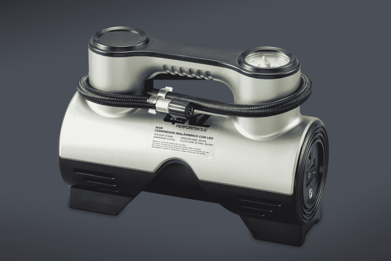AI49 COMPRESOR INALAMBRICO CON LUZ LED 12V 120W 120 PSI QKL