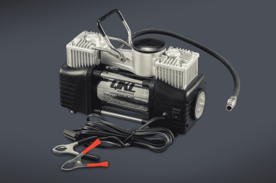 AI63 COMPRESOR METALICO CILINDRO DOBLE 30 MM C/U 12V 310W 150 PSI QKL