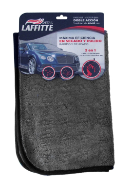 AJ47 PAÑO DE MICROFIBRA DOBLE ACCIÓN 60x40cm