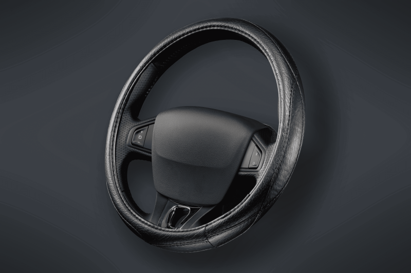 AL90 CUBRE VOLANTE AUTO ARROW ECON 37-39 NEGRO QKL