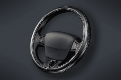 AO70 CUBRE VOLANTE AUTO ARROW 35-37 NEGRO QKL