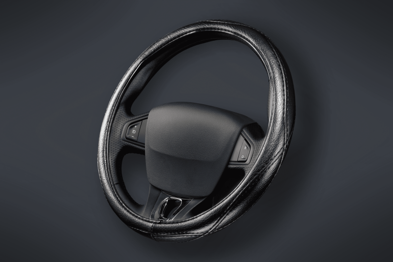 AO70 CUBRE VOLANTE AUTO ARROW 35-37 NEGRO QKL