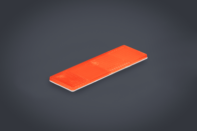AU92 RECTANGULO REFLECTIVO ADHESIVO 15CM ROJO