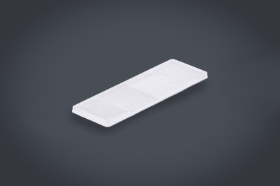 AU93 RECTANGULO REFLECTIVO ADHESIVO 15CM BLANCO