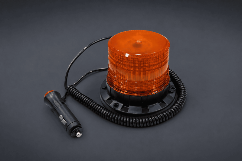 B048 BALIZA INTERMITENTE 48 LEDS AMBAR 10-30 VOLTS