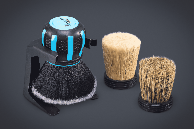 BRO13-D BROCHA KIT x 3 MEDIDAS INTERCAMBIABLES + SOPORTE LAFFITTÉ