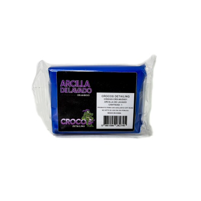 CRS-MUD001 ARCILLA DE LAVADO / CLAY BAR COLOR AZUL 50 GSM