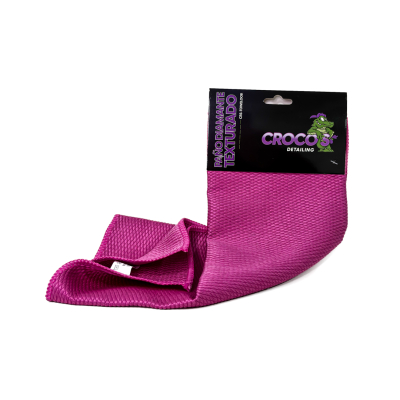 CRS-TOWEL008 PAÑO DIAMANTE TEXTURADO ROSA OSCURO 250 GSM 60CM * 40CM