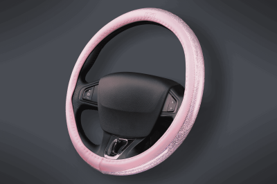 CV090-RS CUBRE VOLANTE AUTO 37-39 ROSA BRILLO QKL