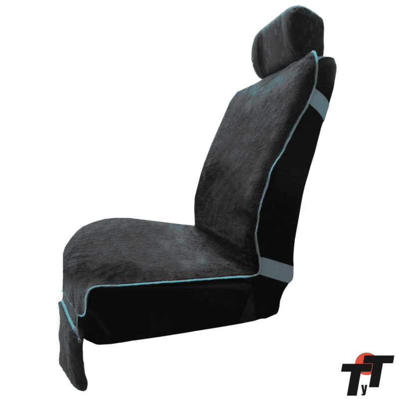 F1P2 FUNDA CUBRE ASIENTO INDIVIDUAL MICROFIBRA GRIS QKL