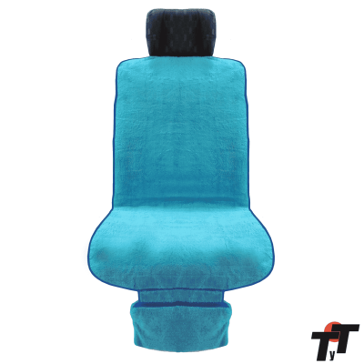 F1P6 FUNDA CUBRE ASIENTO INDIVIDUAL MICROFIBRA CELESTE QKL