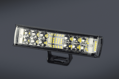 FIL09 FARO DE LED RECTANGULAR 15x4 CM (USO FUERA DE RUTA) 12 LEDS 30W 10-30 VOLTS