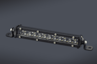 FIL18 FARO DE LED RECTANGULAR BARRA 19x5 CM (USO FUERA DE RUTA) 18 LEDS 18W 10-30 VOLTS