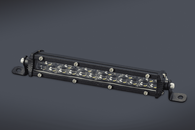 FIL18 FARO DE LED RECTANGULAR BARRA 19x5 CM (USO FUERA DE RUTA) 18 LEDS 18W 10-30 VOLTS