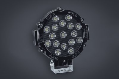 II03 FARO DE LED REDONDO 18 CM (USO FUERA DE RUTA) 17 LEDS 51W 10-30 VOLTS