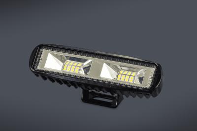 II54 FARO DE LED RECTANGULAR 16x5 CM (USO FUERA DE RUTA) 16 LEDS 48W 10-30 VOLTS