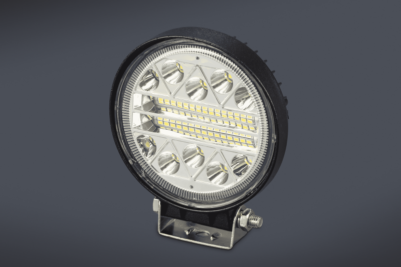 IL05 FARO DE LED REDONDO 12 CM (USO FUERA DE RUTA) 26 LEDS 52W 12-24 VOLTS