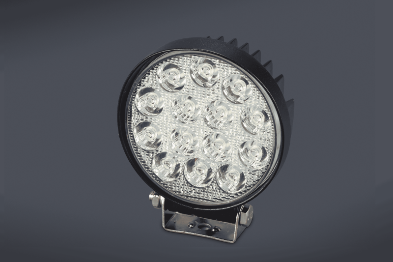 IL42 FARO DE LED REDONDO 11 CM (USO FUERA DE RUTA) 14 LEDS 42W 10-30 VOLTS
