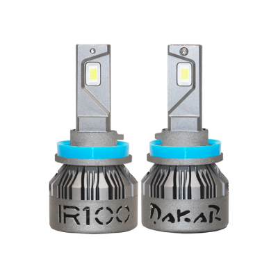 IRX24-H11 OFF ROAD KIT DE LED DAKAR NEW SERIES CANBUS TRUCK - H11 DAKAR NEW SERIES 50% + LUZ CHIP CSP SUPER CANBUS 45000 LUMENS 55 WATTS 12V - 24V CON COOLER