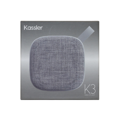 KASP03GR PARLANTE PARLANTE RECTANGULO CHICO C/CINTA BLANCO CON GRIS