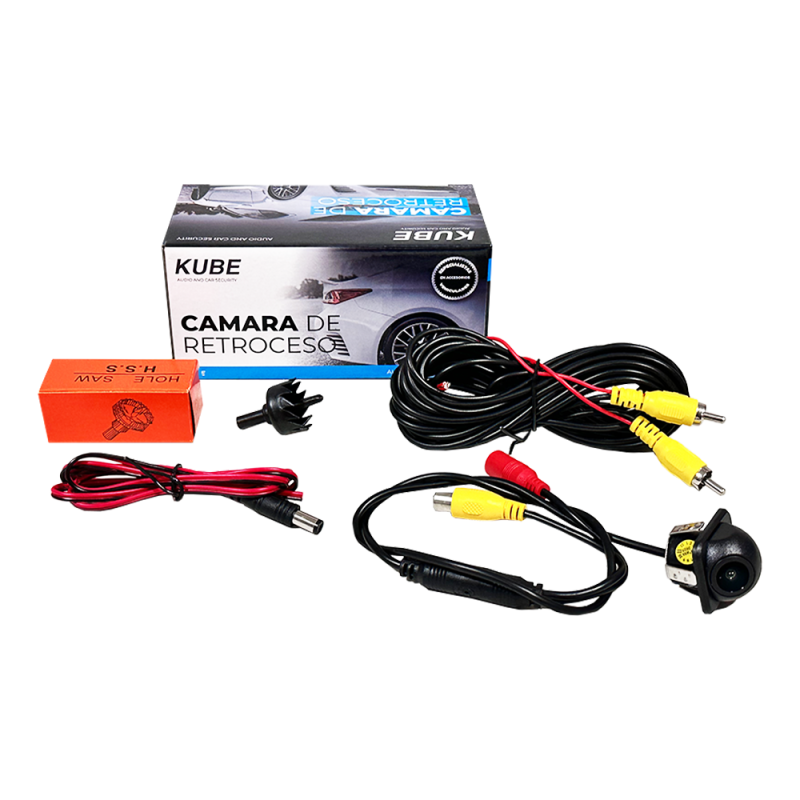 HD-KCAM022 CAMARA DE RETROCESO CAMARA TRASERA HIGH DEFINITION 720P, 120 GRADOS DE VISION CON CONEXION RCA