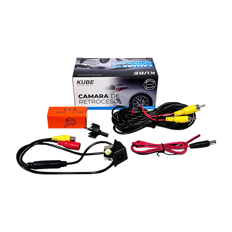 HD-KCAM024 CAMARA DE RETROCESO CAMARA TRASERA HIGH DEFINITION 1080P, 120 GRADOS DE VISION CON CONEXION RCA