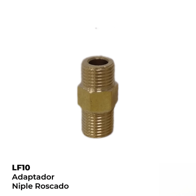 LF10 NIPLE ROSCADO PARA LANZA ESPUMA
