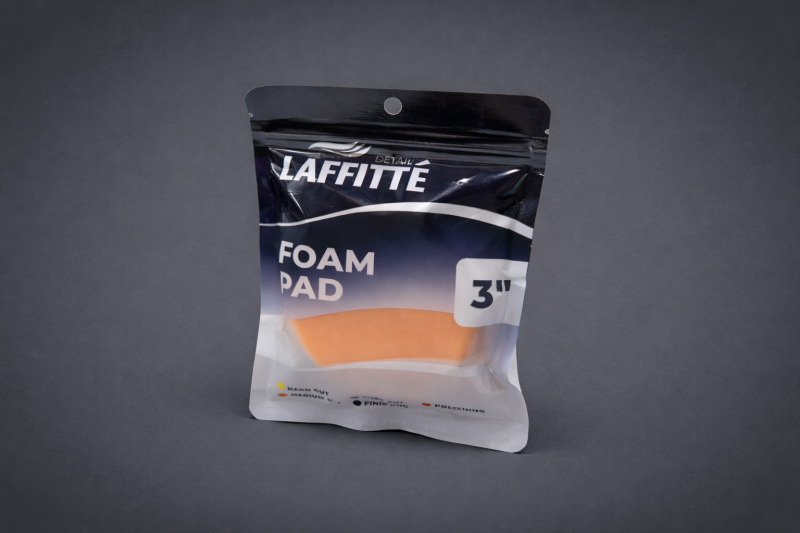 LPP71-3 PAD DE PULIDO ESPUMA MEDIUM NARANJA 3 ROTATIVA LAFFITTÉ
