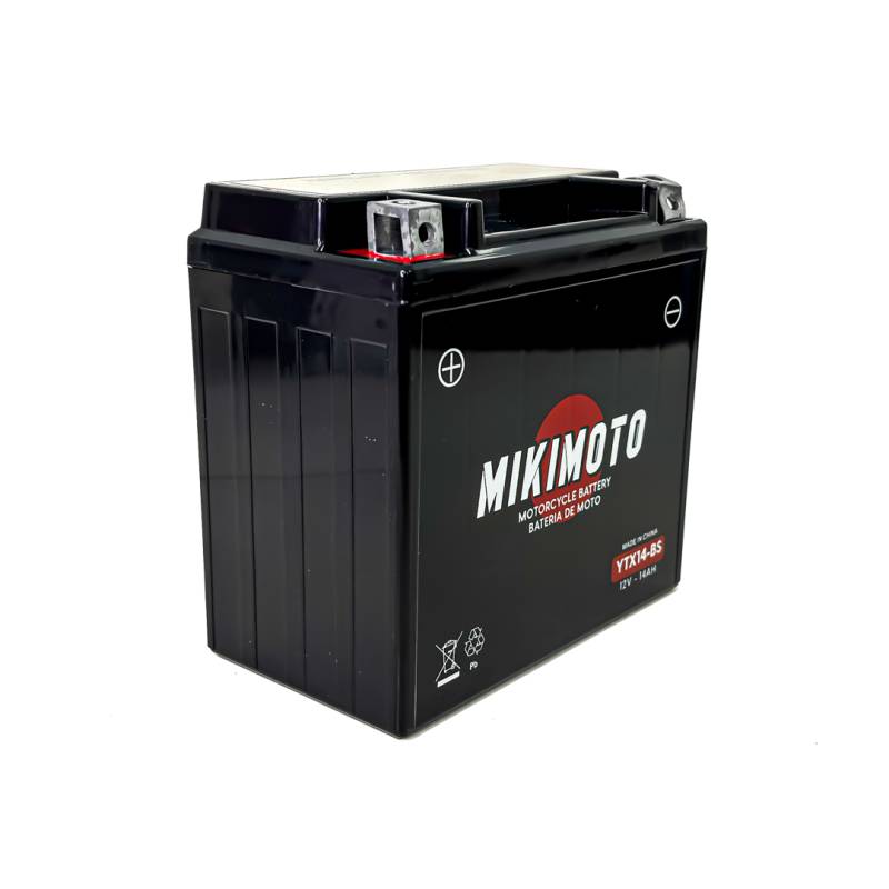 YTX14-BS BATERIA DE MOTO YTX14-BS SUZUKI DL1000 V-STROM 02/16 BMW F650GS F800GS R1200GS AFRICA 12V14AH