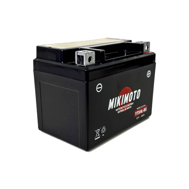 YTX4L-BS BATERIA DE MOTO YTX4L-BS HONDA FAN BIZ AXIS 90 BROS CG TITAN 12V4AH