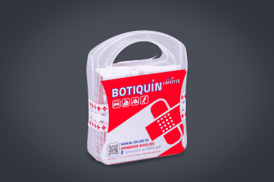 N132 BOTIQUIN MEDIANO VALIJA 13 ELEMENTOS LAFFITTE