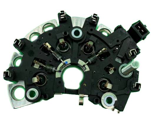 NQDBO319576 PLACA PORTADIODO TIPO BOSCH VW GOLF, PASSAT, VENTO  (8 DIODOS; CON DIODOS AUXILIARES)    18120    PBO319576  PRB319738
