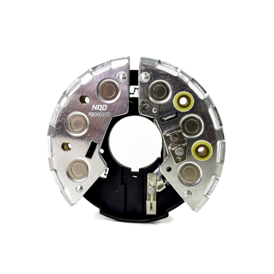 NQDRB080277 PLACA PORTADIODO COMPLETA TIPO BOSCH FORD: ESCORT; VW GOL, GACEL, SENDA, VOYAGE, PASSAT, POINTER, GALAXY, SANTANA, QUANTUM; MERCEDES BENZ. (6 DIODOS