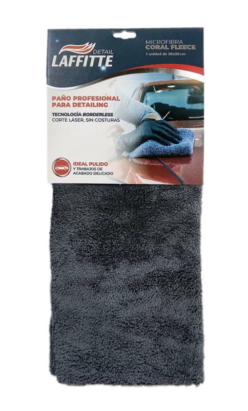 PA011-D PAÑO DE MICROFIBRA CORAL FLEECE 30x30cm