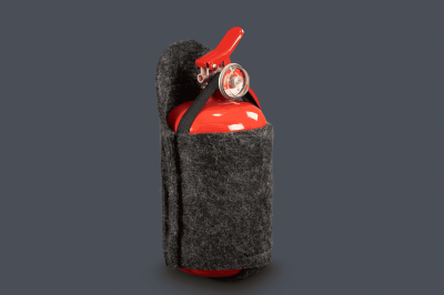 PM002 PORTA MATAFUEGO MODELO GARRAFA