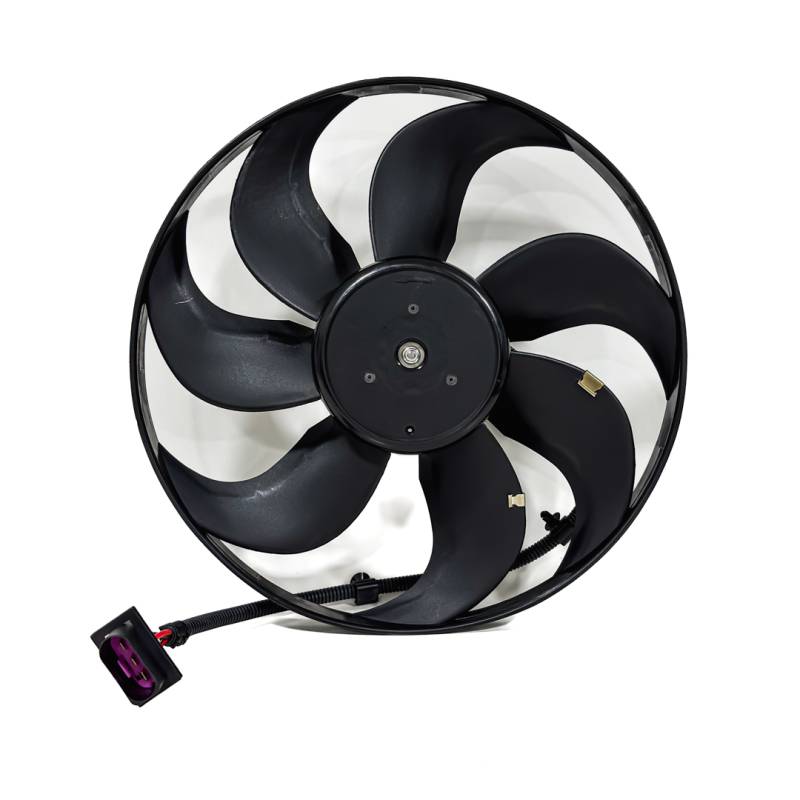 RGU1J0959455F ELECTROVENTILADOR VOLKSWAGEN BORA 1.8T - 1.9TDI - 2.0 8V 11/13  / GOLF 1.8T - 1.9TDI - 2.0 8V 99/07  ( 7 ASPAS )  46000 EV-278 MOTOR LARGO  120W /