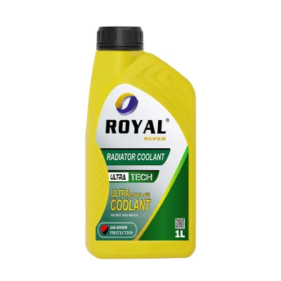 1L-COOL-YEW ANTIFREEZE ROYAL SUPER ANTIFREEZE RADIATOR COOLANT 100% 1L AMARILLO