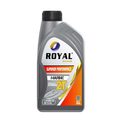 1L-MARI2TW3 LUBRICANTES ROYAL SUPER  MARINE SAE 2T TC-W3 12X1L