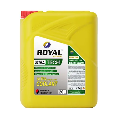 20L-COOL-YEW ANTIFREEZE ROYAL SUPER ANTIFREEZE RADIATOR COOLANT 100% 20L AMARILLO